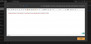 Import product templates