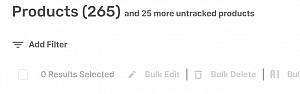 Product Listing Total vs Variant Amount Total
